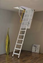 Minka Attic Staircase Steel