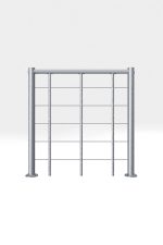 Parapet railing for Spino Zink Smart